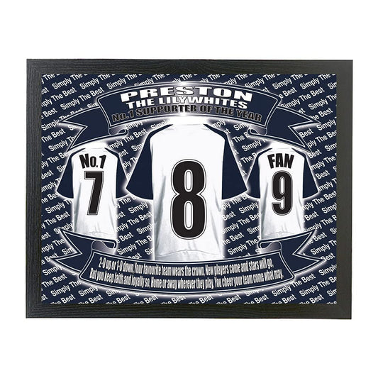 Preston Football Shirt Picture Gift