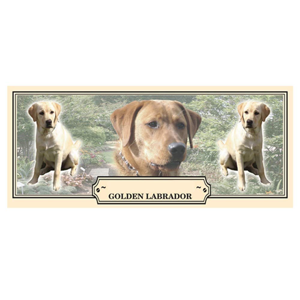 Golden Labrador Personalised Dog Breed Gift Mug with Treats