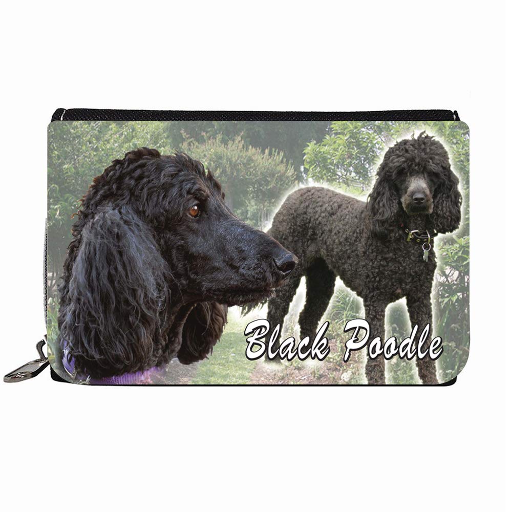 Black Poodle Dog Breed Gift Purse