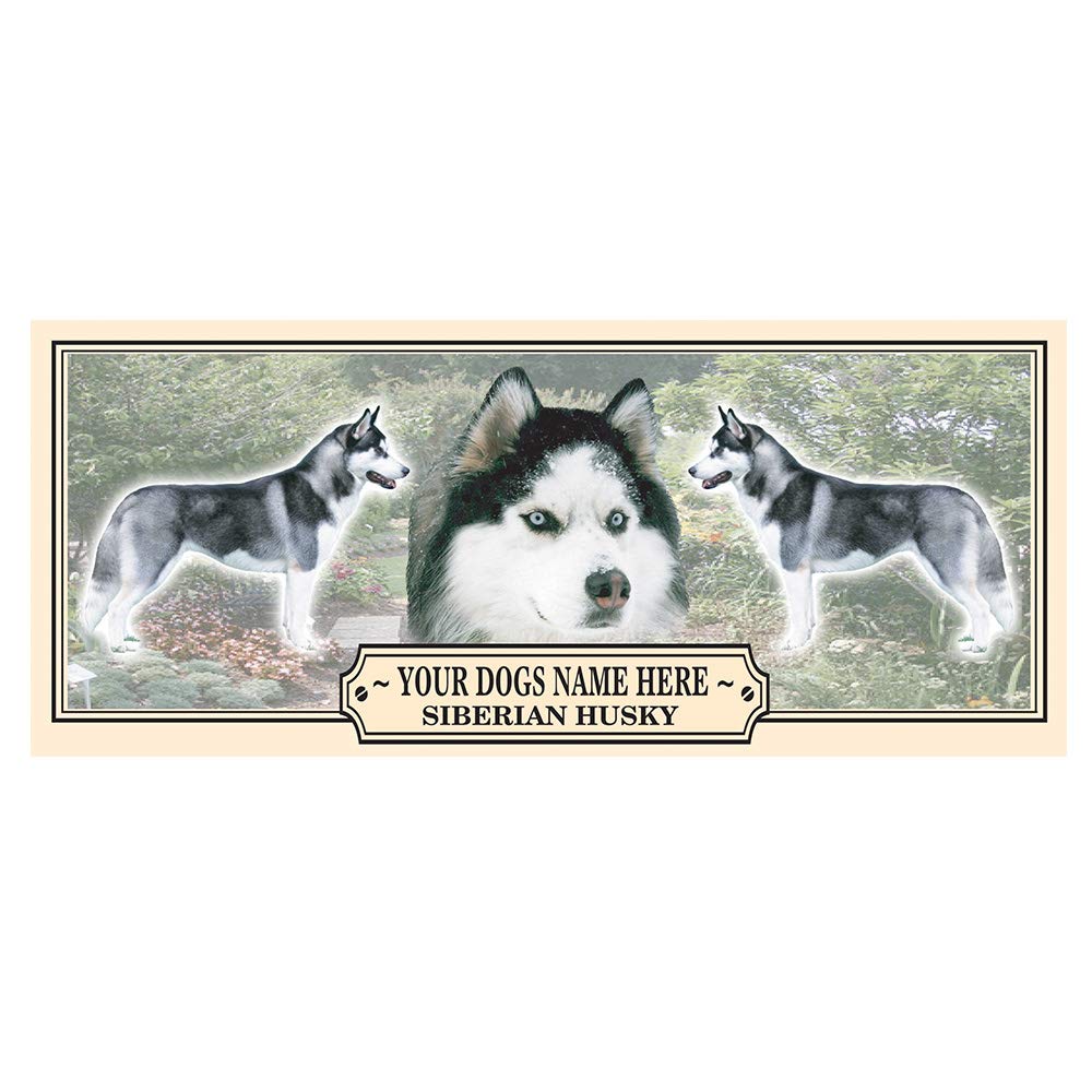 Siberian Husky Personalised Dog Breed Gift Mug with Treats