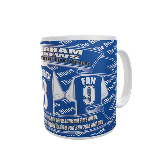 Birmingham Football Team Shirt Personalised Mug Gift