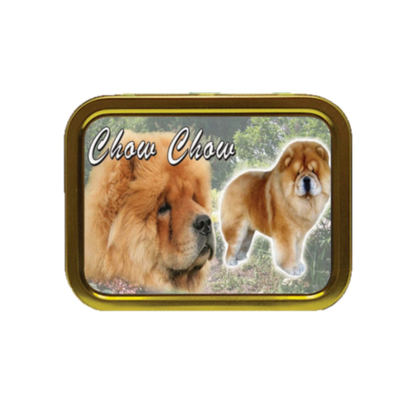 Chow Chow Dog Breed Tobacco Tin & Products Gift