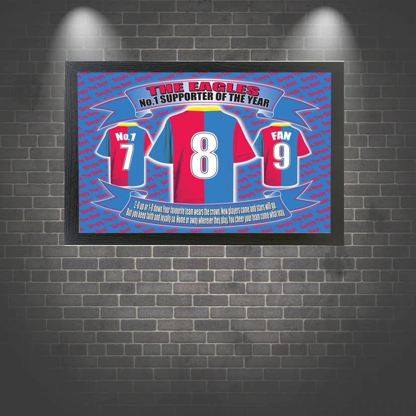 Crystal - The Glaziers Football Shirt Picture Gift