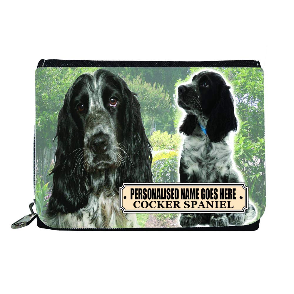 Cocker Spaniel Personalised Dog Breed Gift Purse