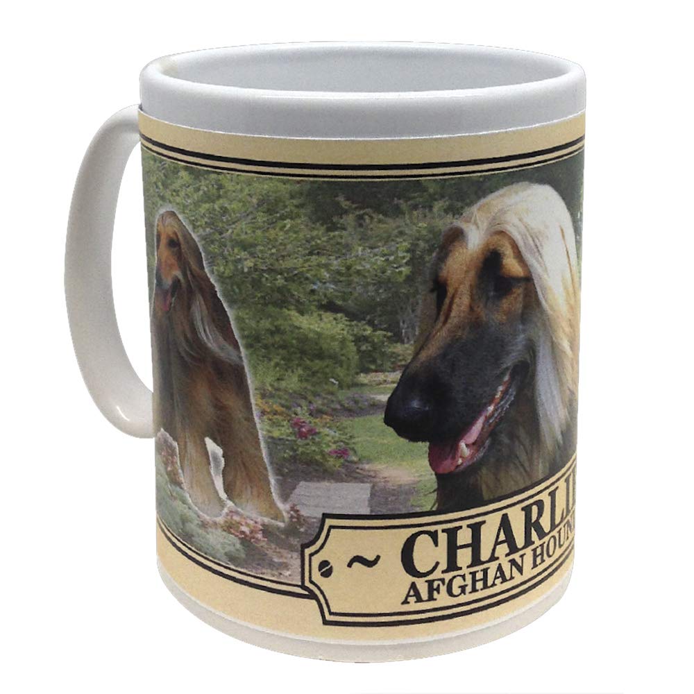 Afghan Hound Personalised Dog Breed Gift Mug