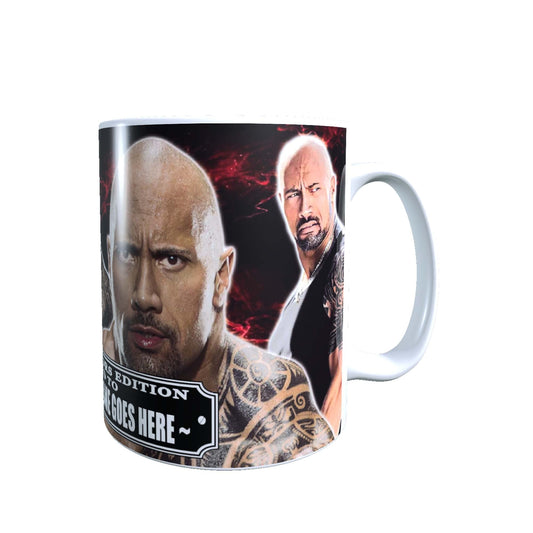 Dwayne Johnson Celebrity Icon Personalised Mug Gift