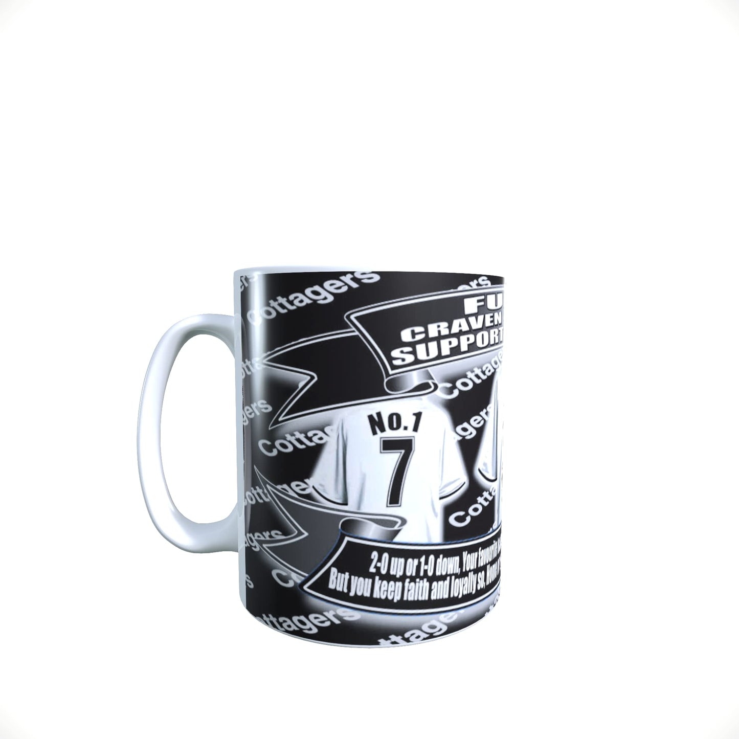 Fulham Football Shirt Lap Tray And Mug Gift Set