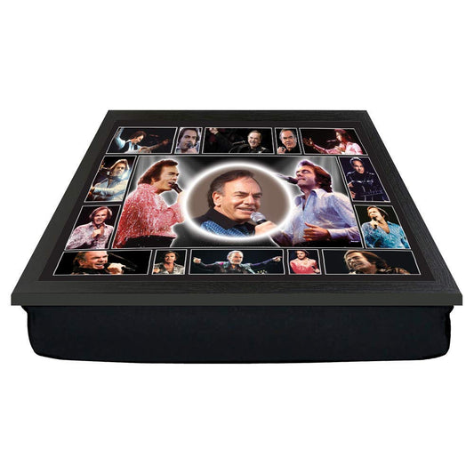 Diamond The-Jazz-Singer Celebrity Icon Lap Tray Neil, Multicolour, M (Dia_LT_NP1)