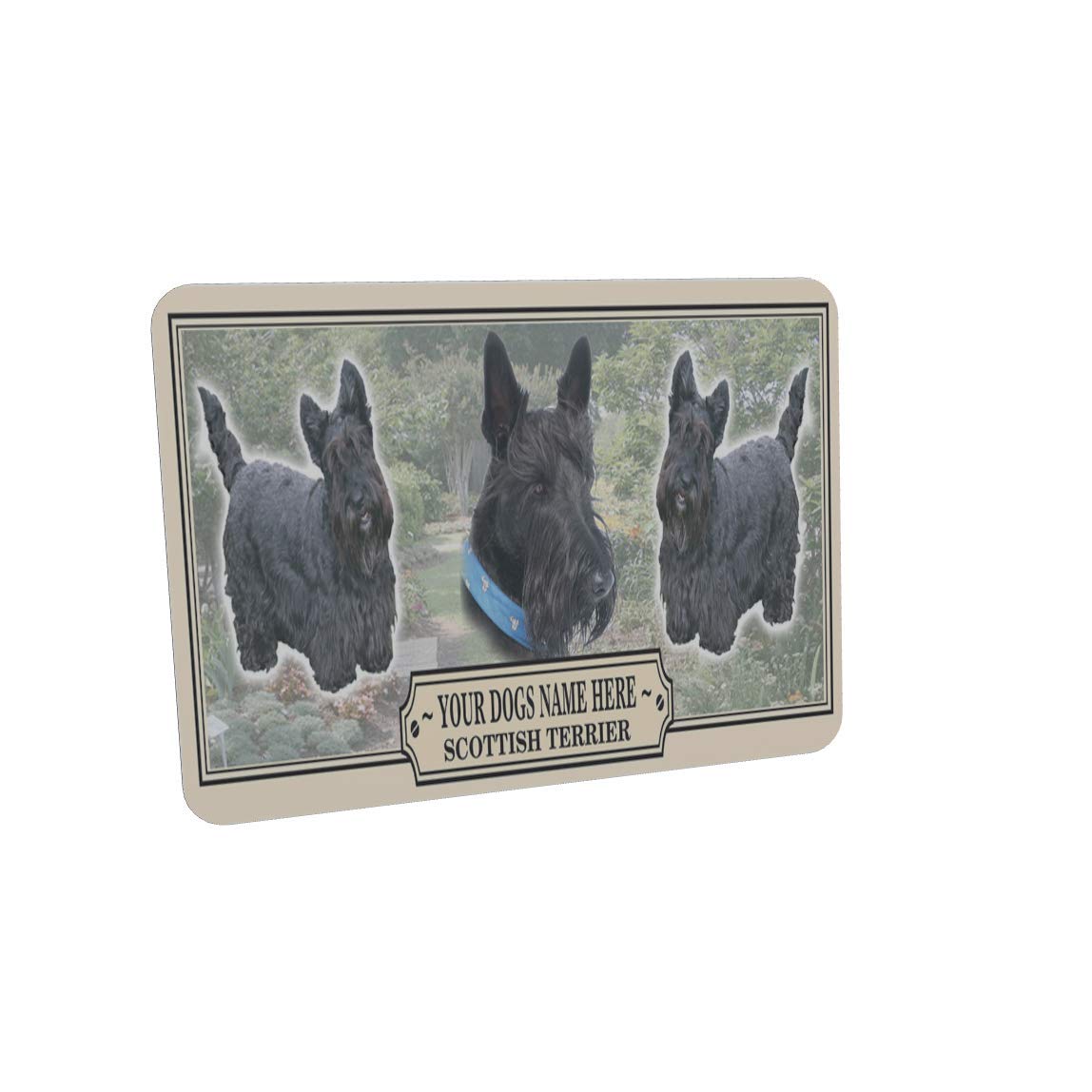 Scottish Terrier Personalised Dog Breed Mouse Mat Gift