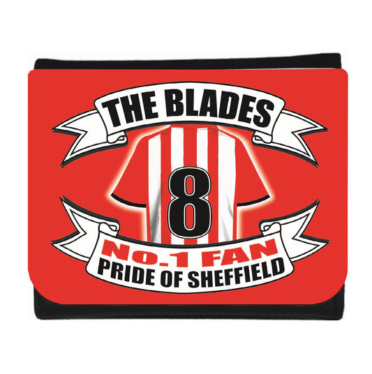 Sheffield U Football Shirt Money Wallet Gift