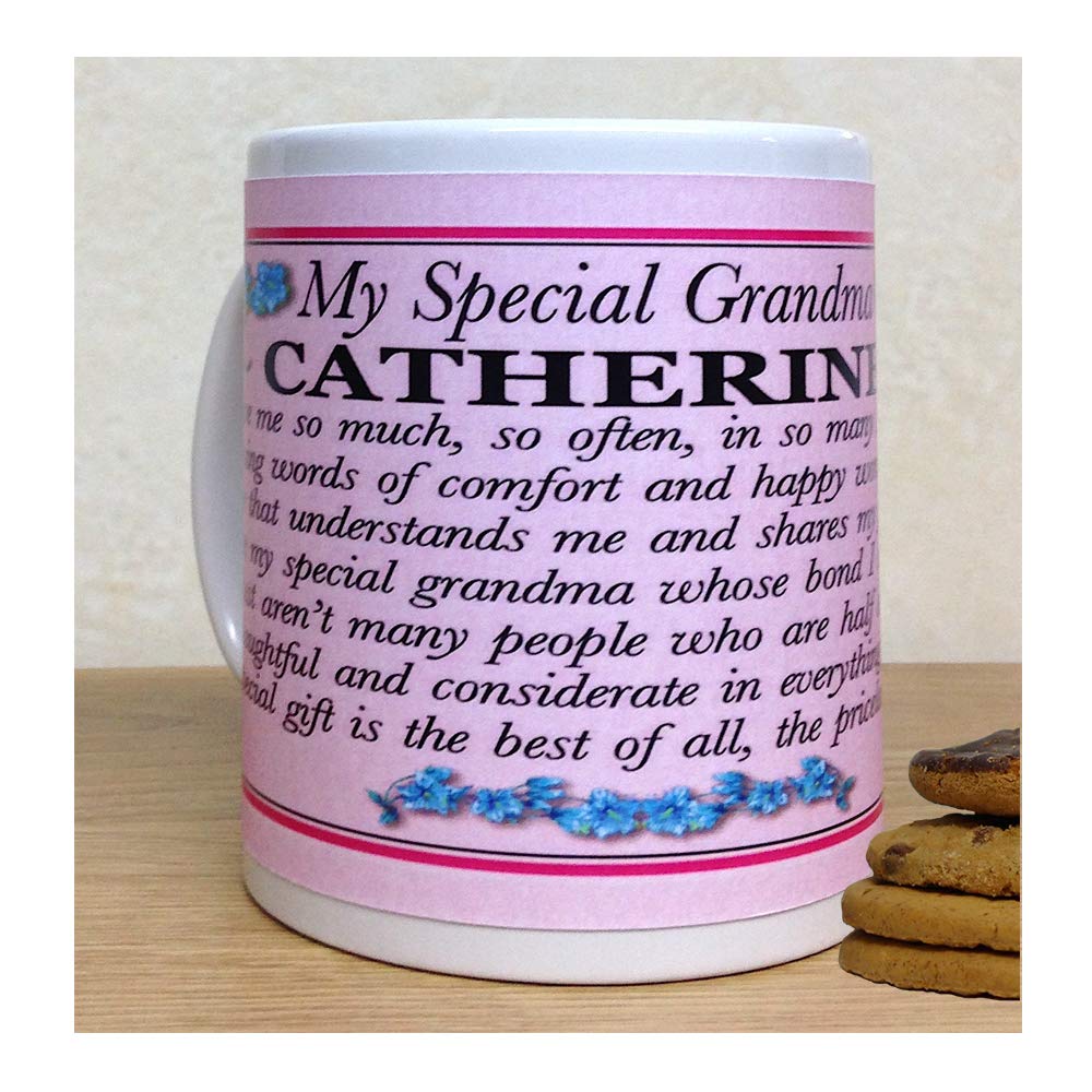 Personalised My Special Grandma Poem Gift Mug