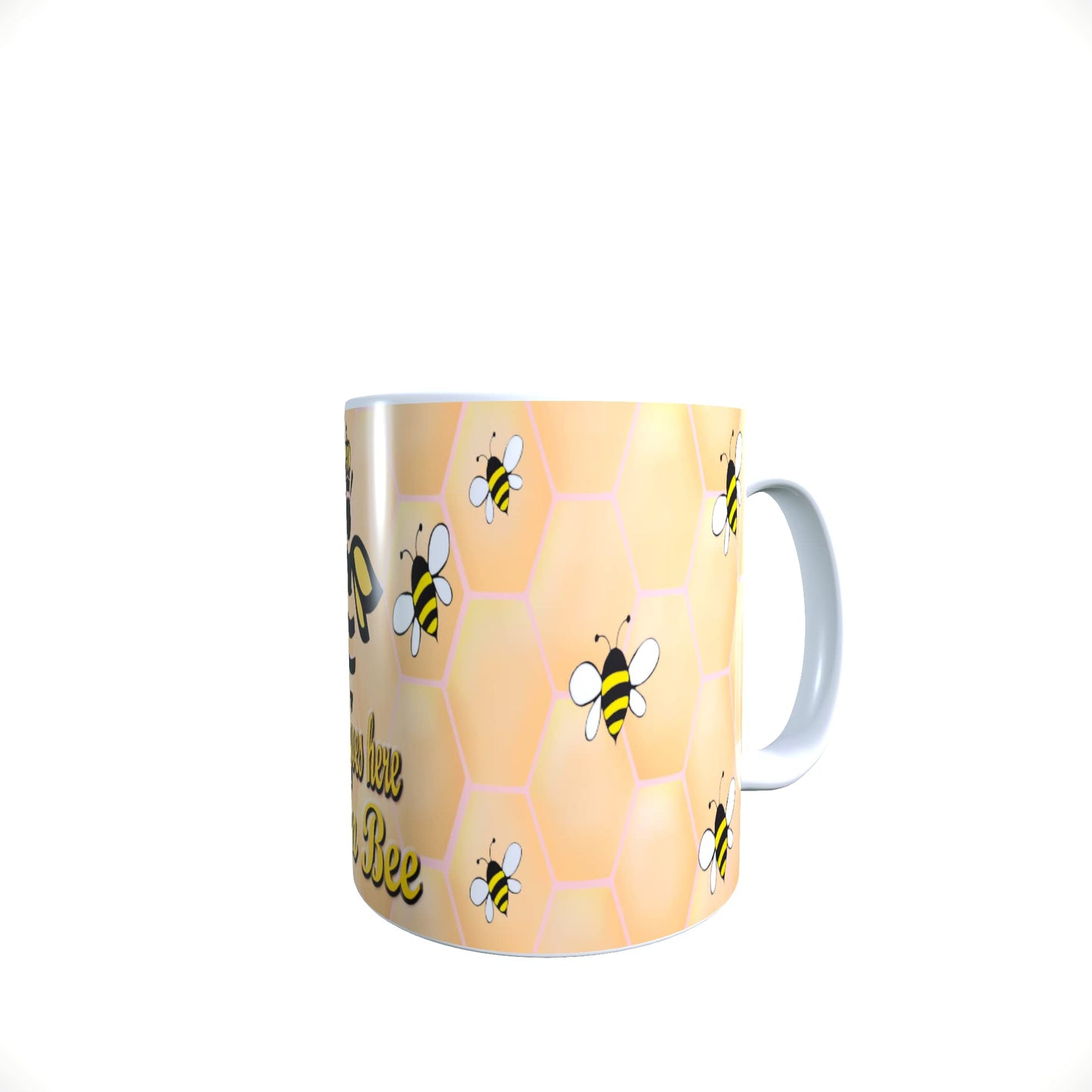Queen Bee Personalised Honeycomb Mug Gift