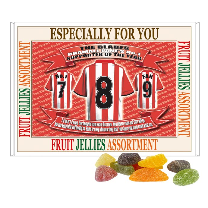 Sheffield U Football Shirt Gift Boxed Sweets