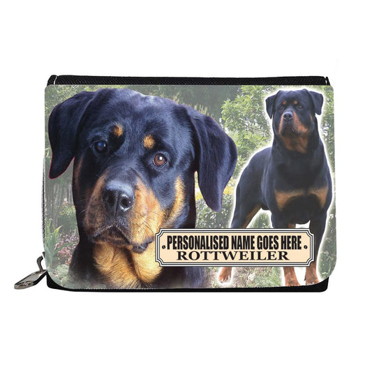 Rottweiler Personalised Dog Breed Gift Purse