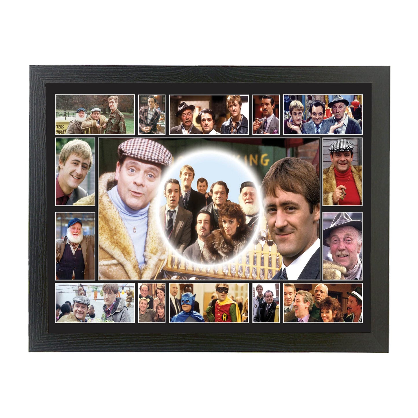 Only Fools Del Boy Trotter Icon Framed Wall Hanging Picture Gift