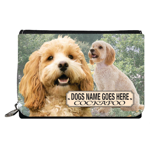 Cockapoo Personalised Dog Breed Gift Purse