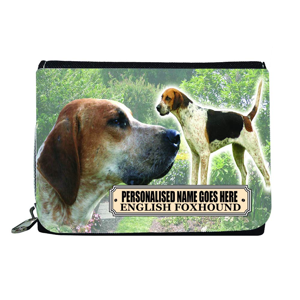 English Foxhound Personalised Dog Breed Gift Purse