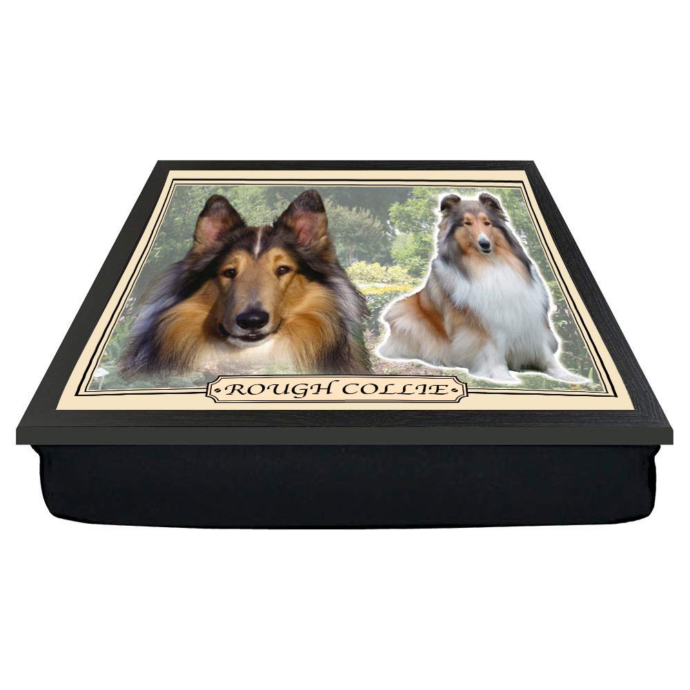Rough Collie Dog Breed Gift Lap Tray