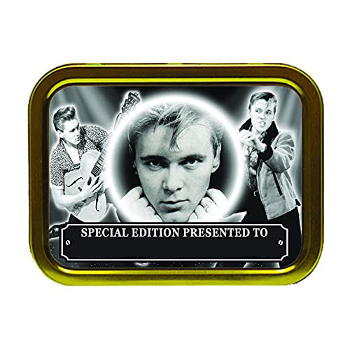 Billy Fury Singer Celebrity Icon Personalised Tobacco Storage Tin & Products