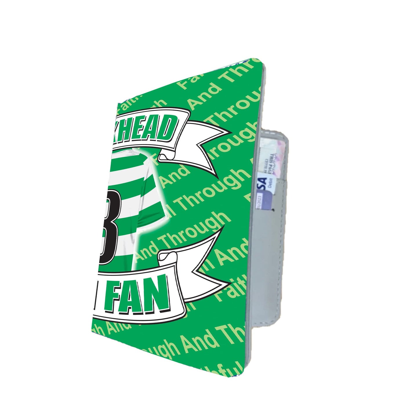 The Celts Football Shirt Travel Passport Case Holder Gift Team-Celtic