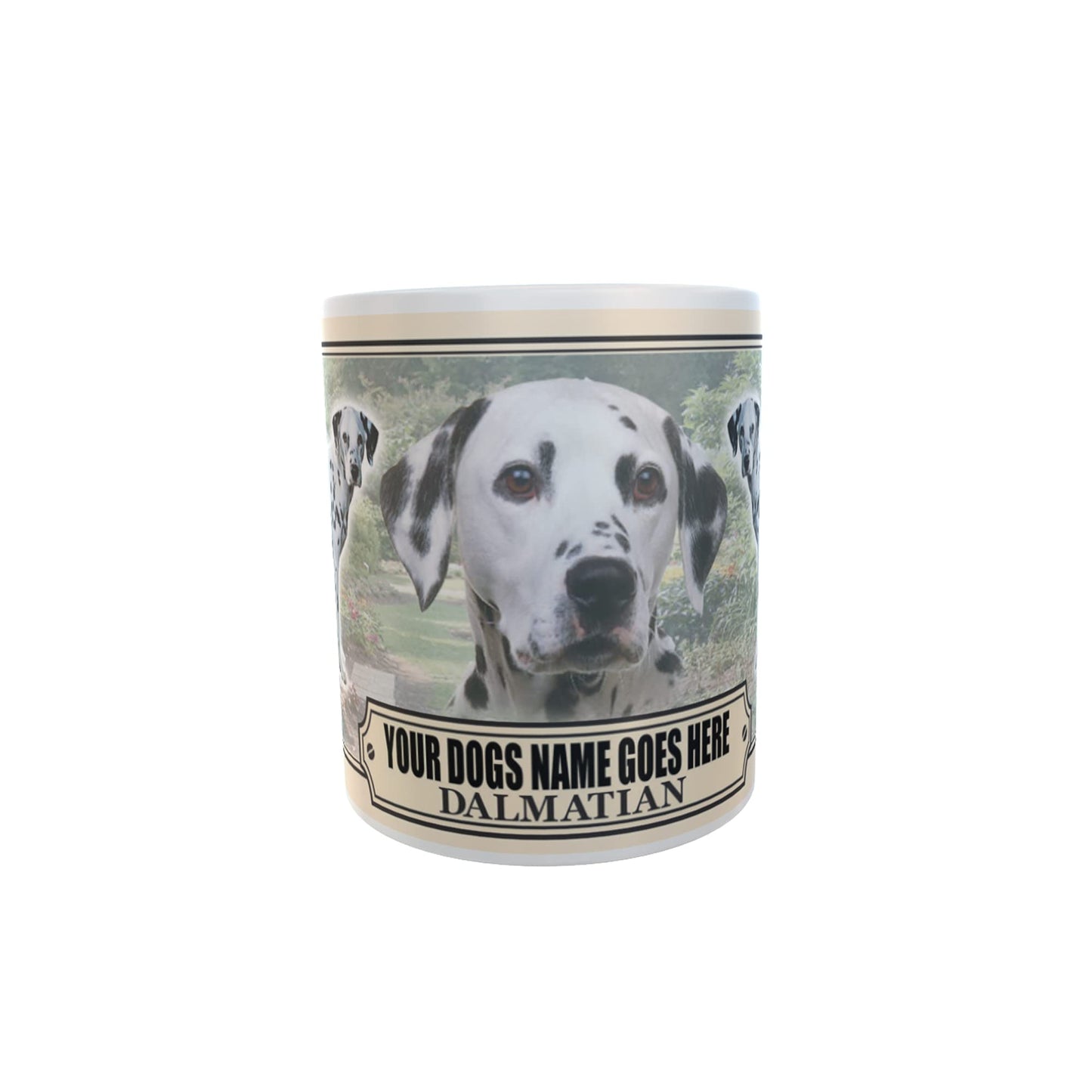 Dalmatian Personalised Dog Breed Gift Mug with Treats