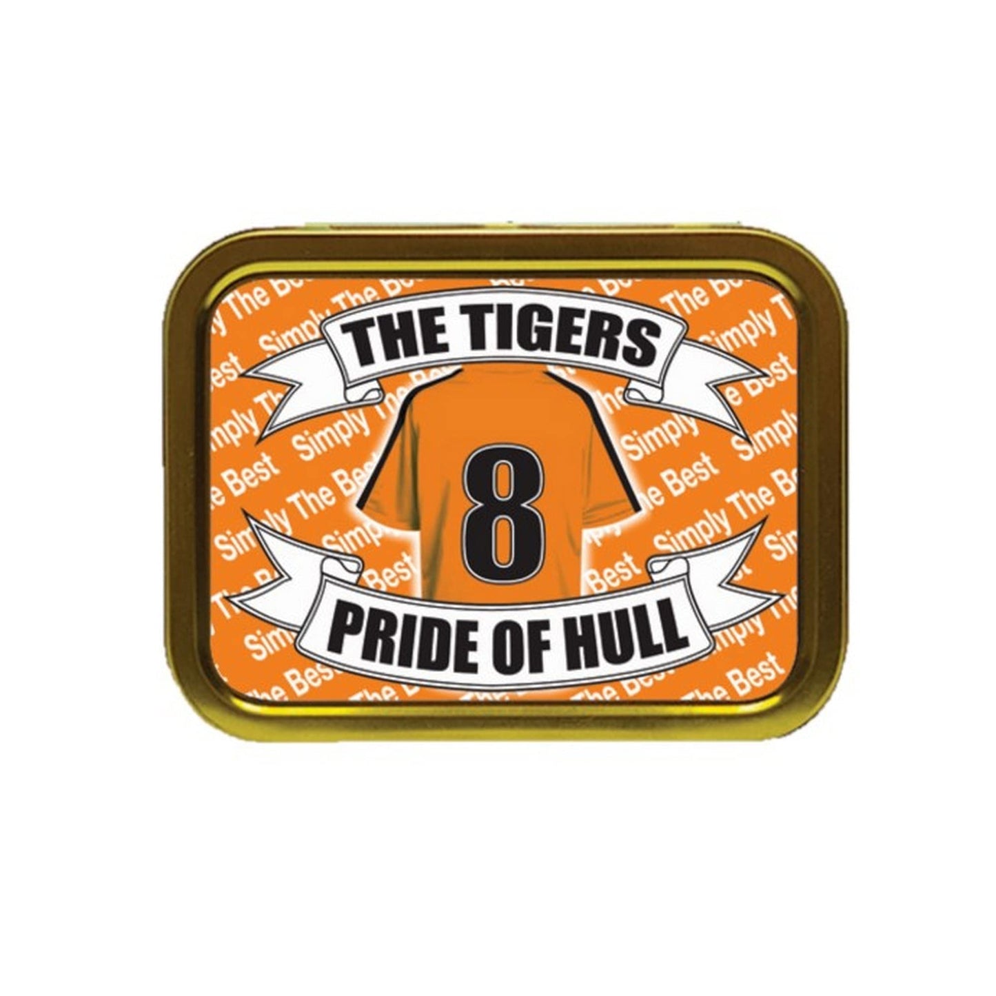 Hull Football Shirt Personalised Tobacco Storage Tin & Products