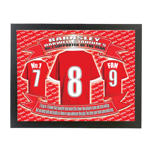 Barnsley The Tykes Football Shirt Picture Gift
