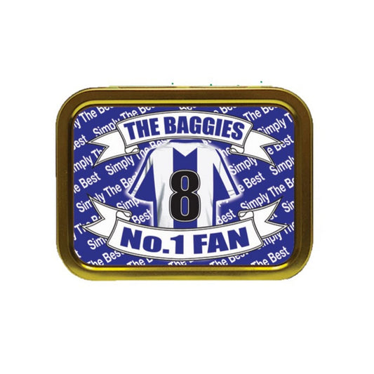 West Brom Football Shirt Personalised Tobacco Storage Tin & Products