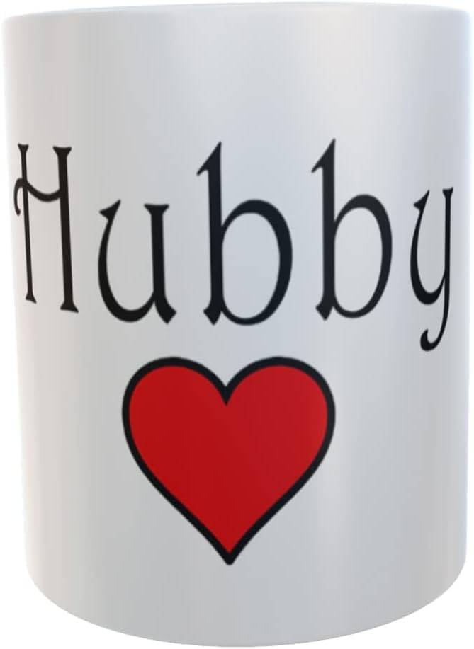 Hubby Love Heart Valentine's Day Any Occasion Mug Gift