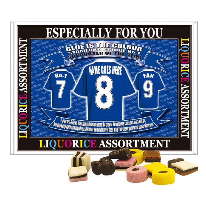 The Pensioners Football Shirt Personalised Gift Boxed Sweets