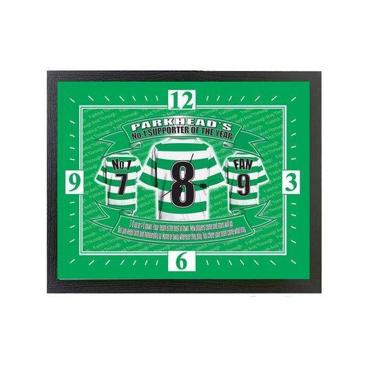 The Celts Clock Football Shirt Clock Gift Present
