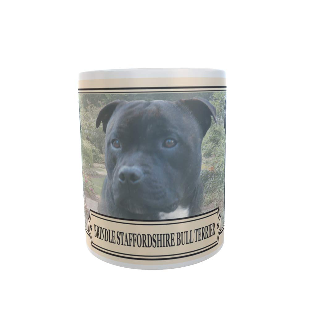 Brindle Staffordshire Bull Terrier Dog Breed Gift Mug