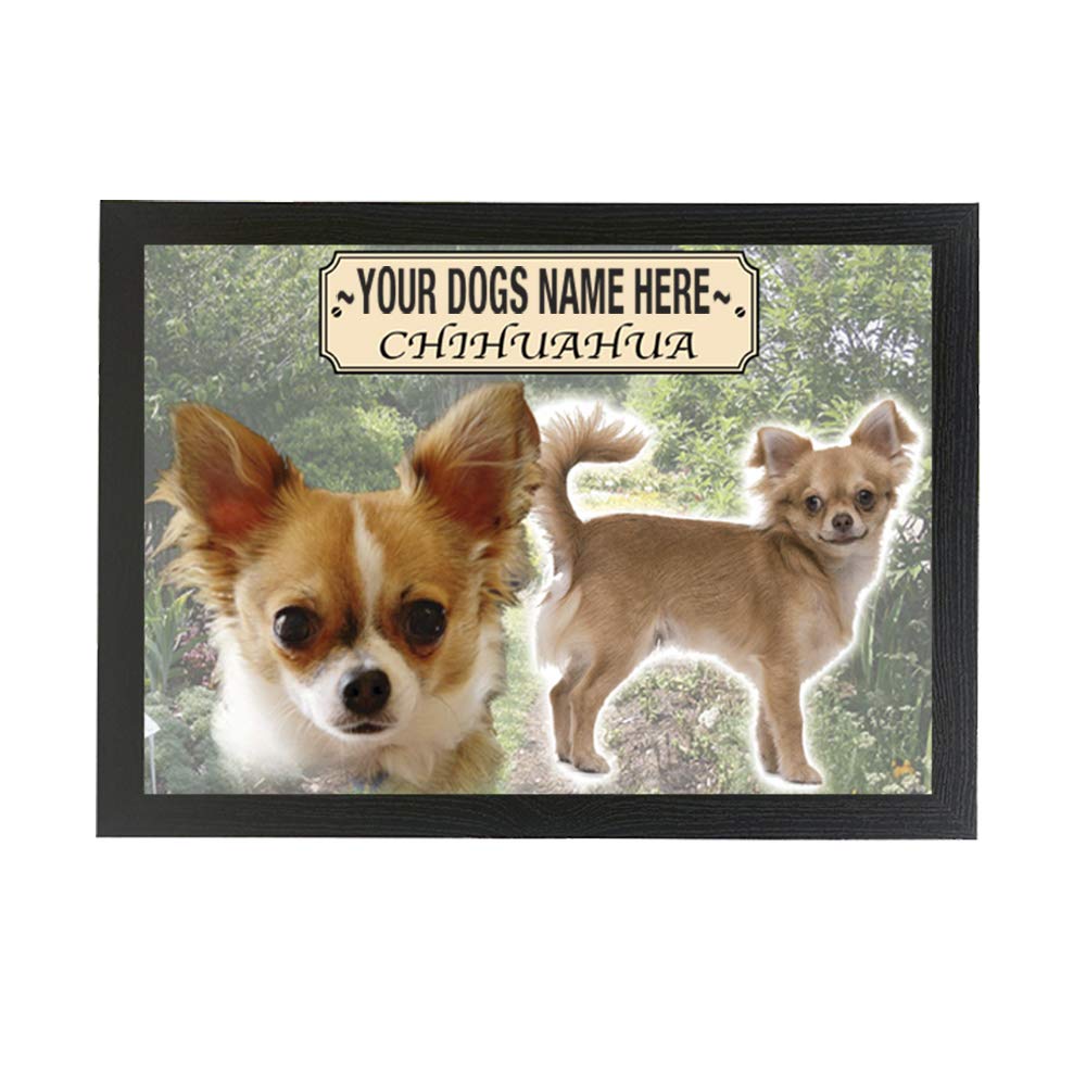 Chihuahua Personalised Dog Breed Gift Lap Tray