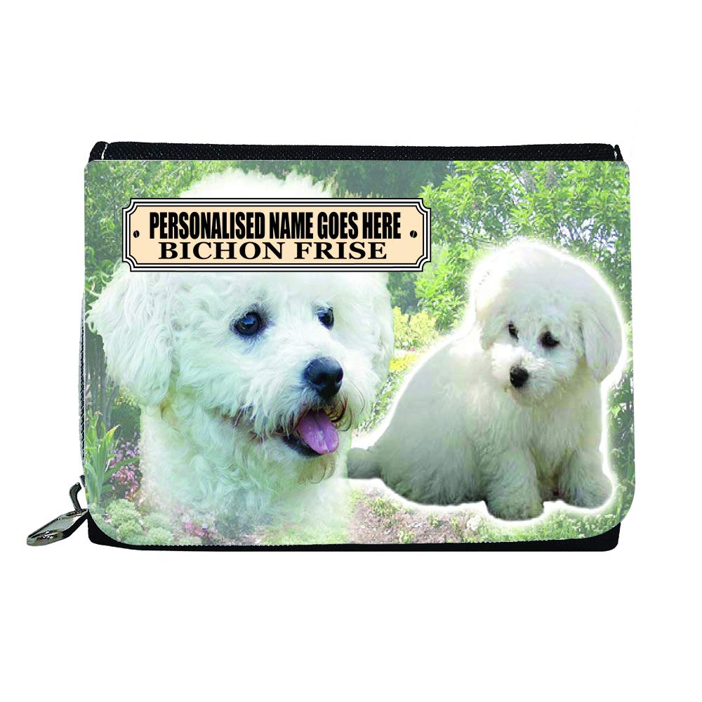 Bichon Frise Personalised Dog Breed Gift Purse