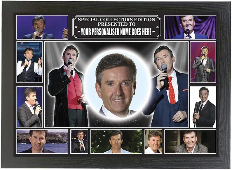 Daniel O'Donnell Personalised Icon Lap Tray And Gift Mug Set