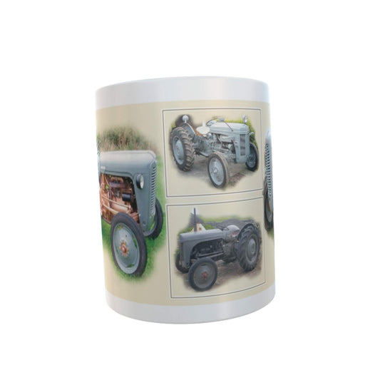 Grey Fergie's Tractor Ceramic Gift Mug
