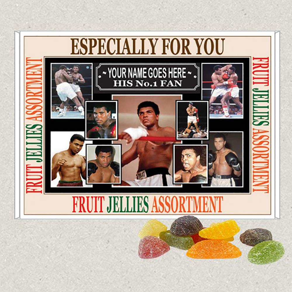 Muhammad Ali Personalised Icon Gift Boxed Sweets