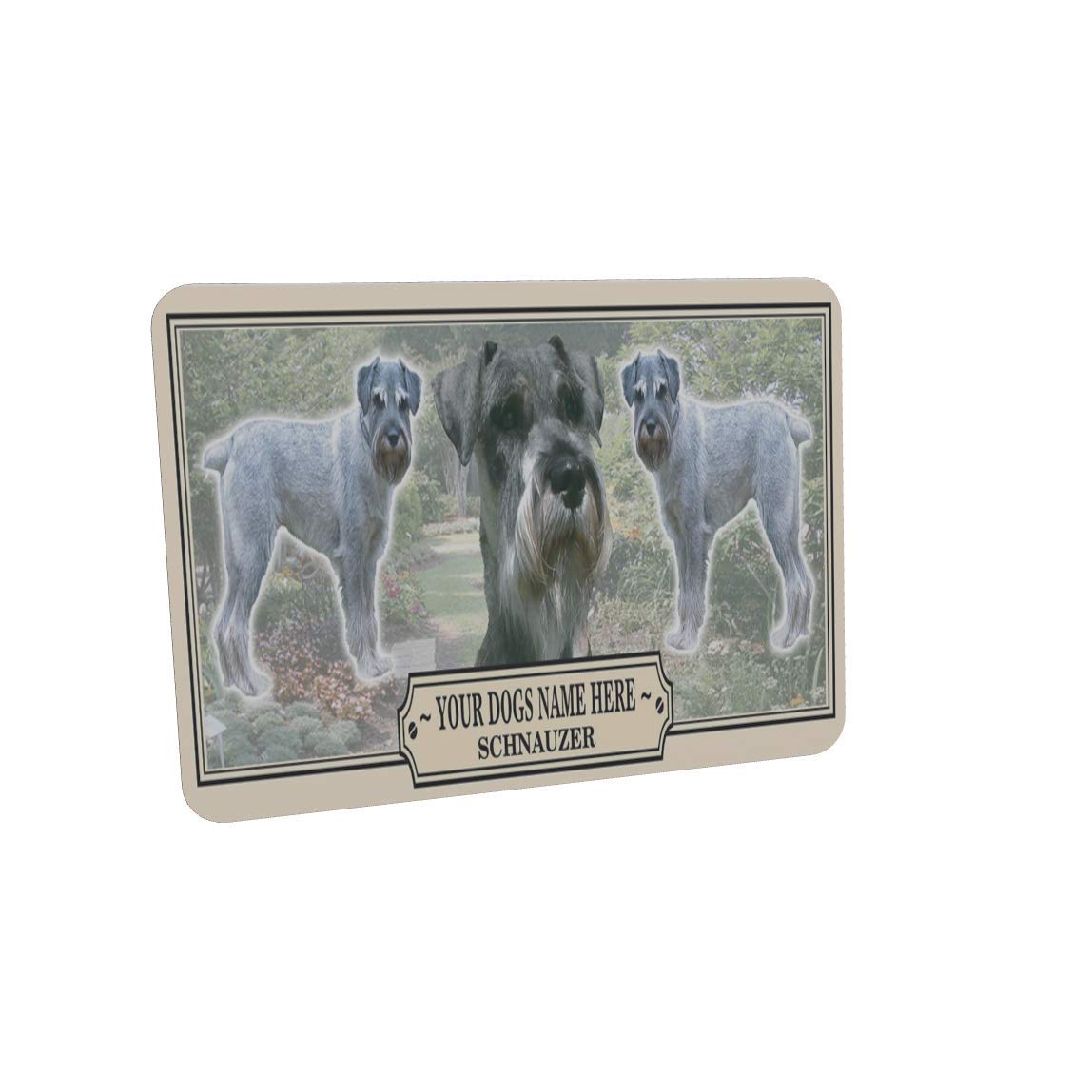 Schnauzer Personalised Dog Breed Mouse Mat Gift