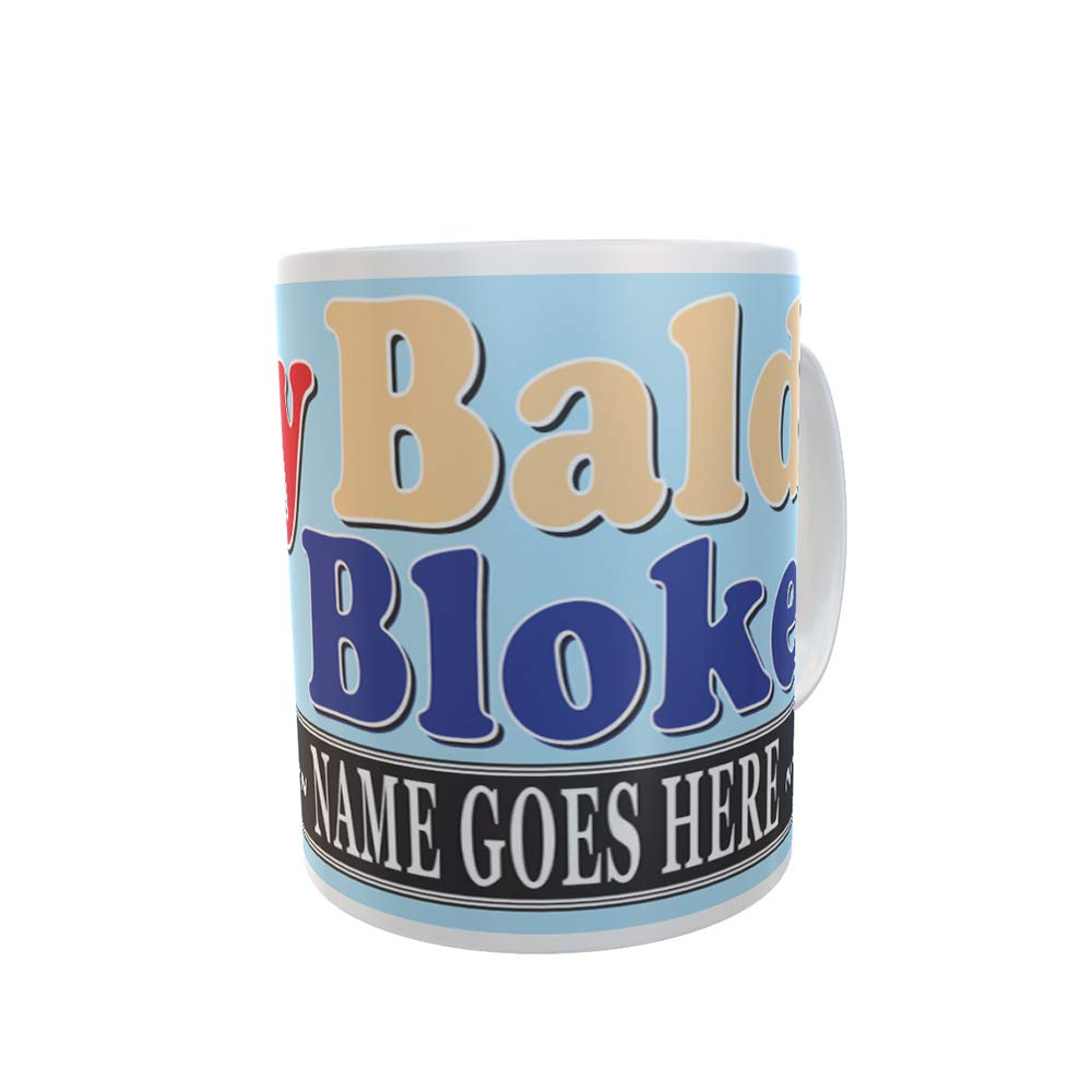 Sexy Bald Bloke Personalised Mug Gift