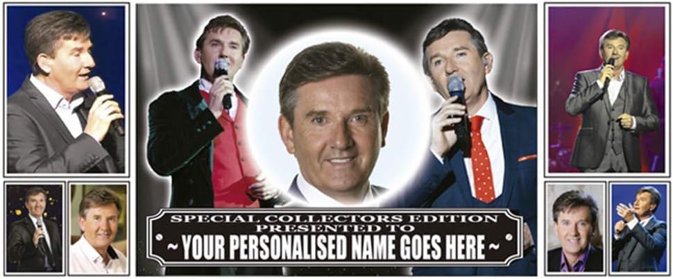 Daniel O'Donnell Personalised Icon Lap Tray And Gift Mug Set