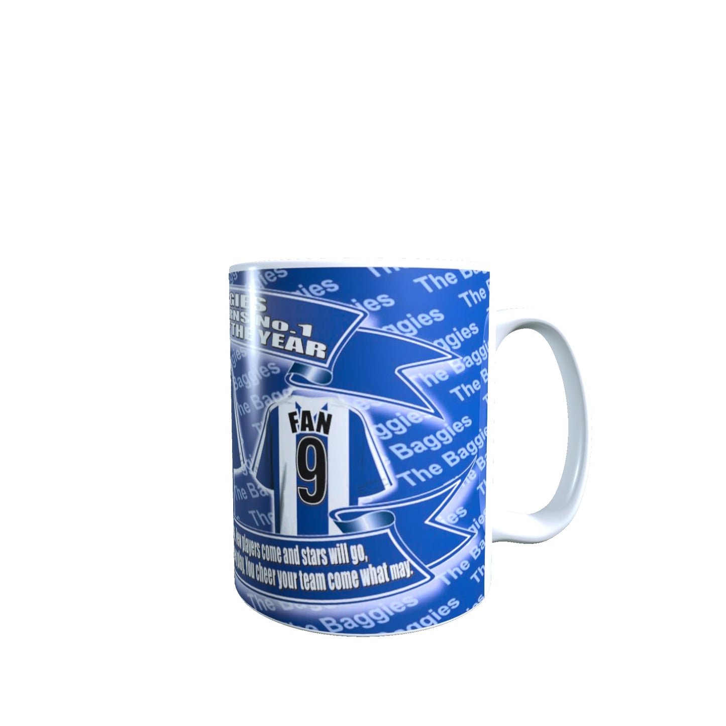 West Brom Personalised Football Shirt Lap Tray And Mug Gift Set