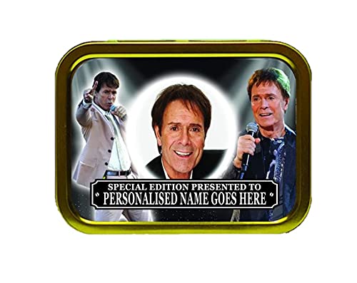 Cliff Richard Personalised Icon Gift Tobacco Tin & Products