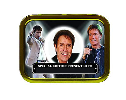 Cliff Richard Personalised Icon Gift Tobacco Tin & Products