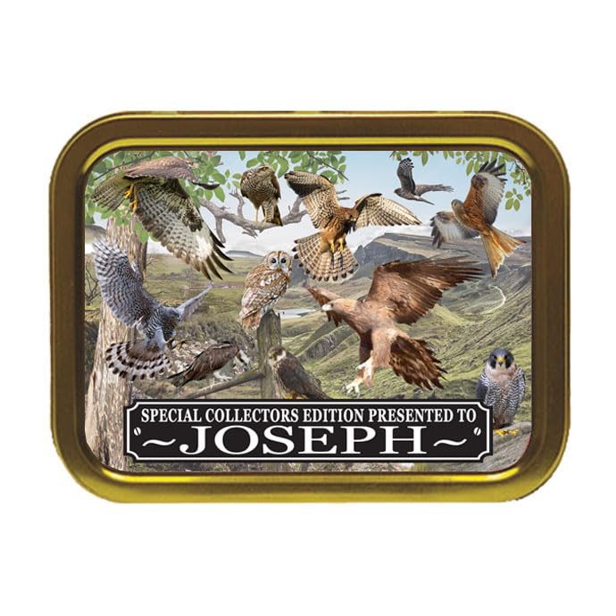 British Bird Of Prey Personalised Tobacco Storage Tin & Products