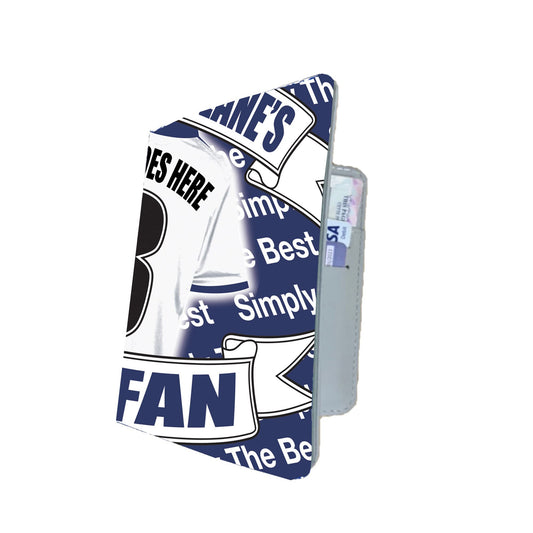 Tott Personalised Football Team Shirt Travel Passport Holder Case Gift Present