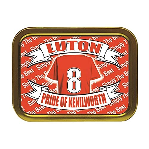 Luton Football Shirt Personalised Tobacco Storage Tin & Products