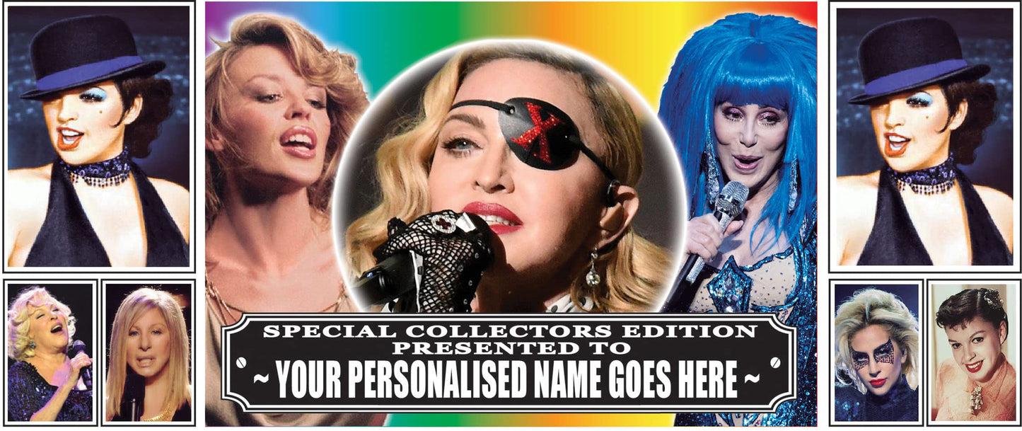 Diva Gay Pride Personalised Mug Gift