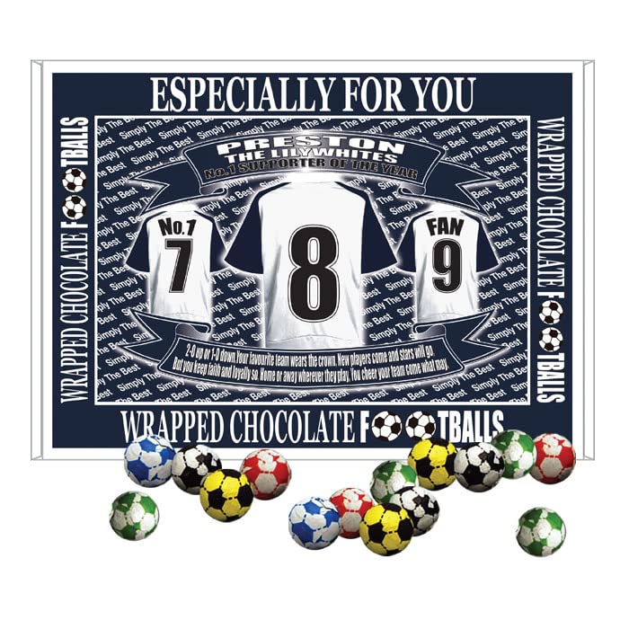 Preston Football Shirt Gift Boxed Sweets