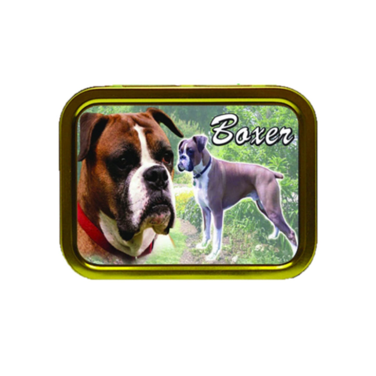 Boxer Dog Breed Tobacco Tin & Products Gift