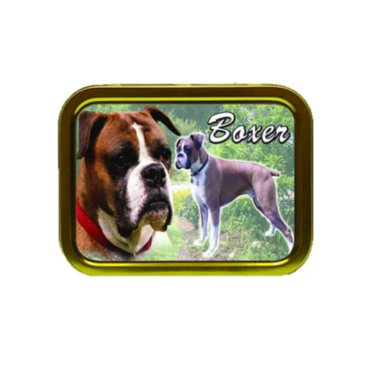 Boxer Dog Breed Tobacco Tin & Products Gift